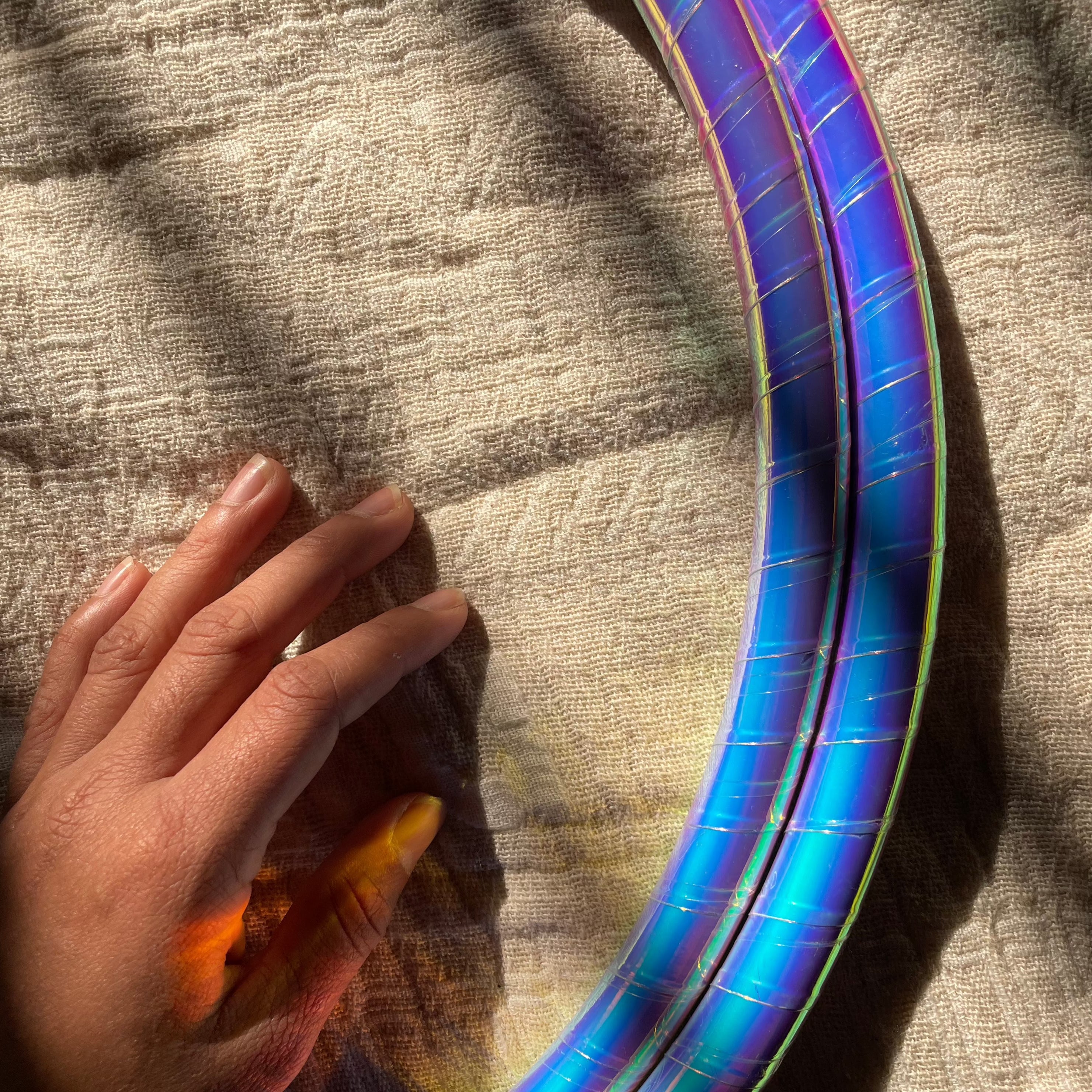 Taped Collapsible Hoop