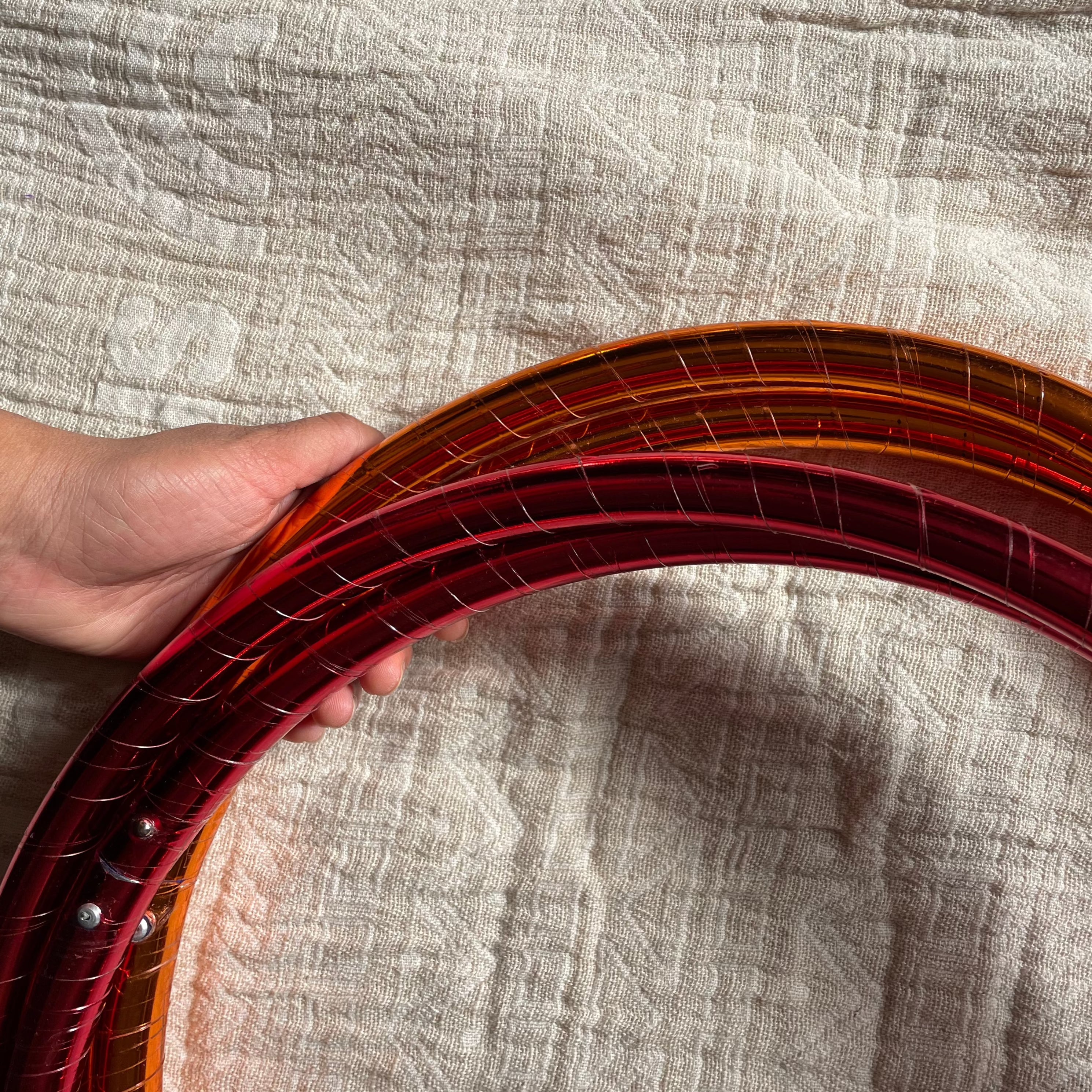 Taped Collapsible Hoop