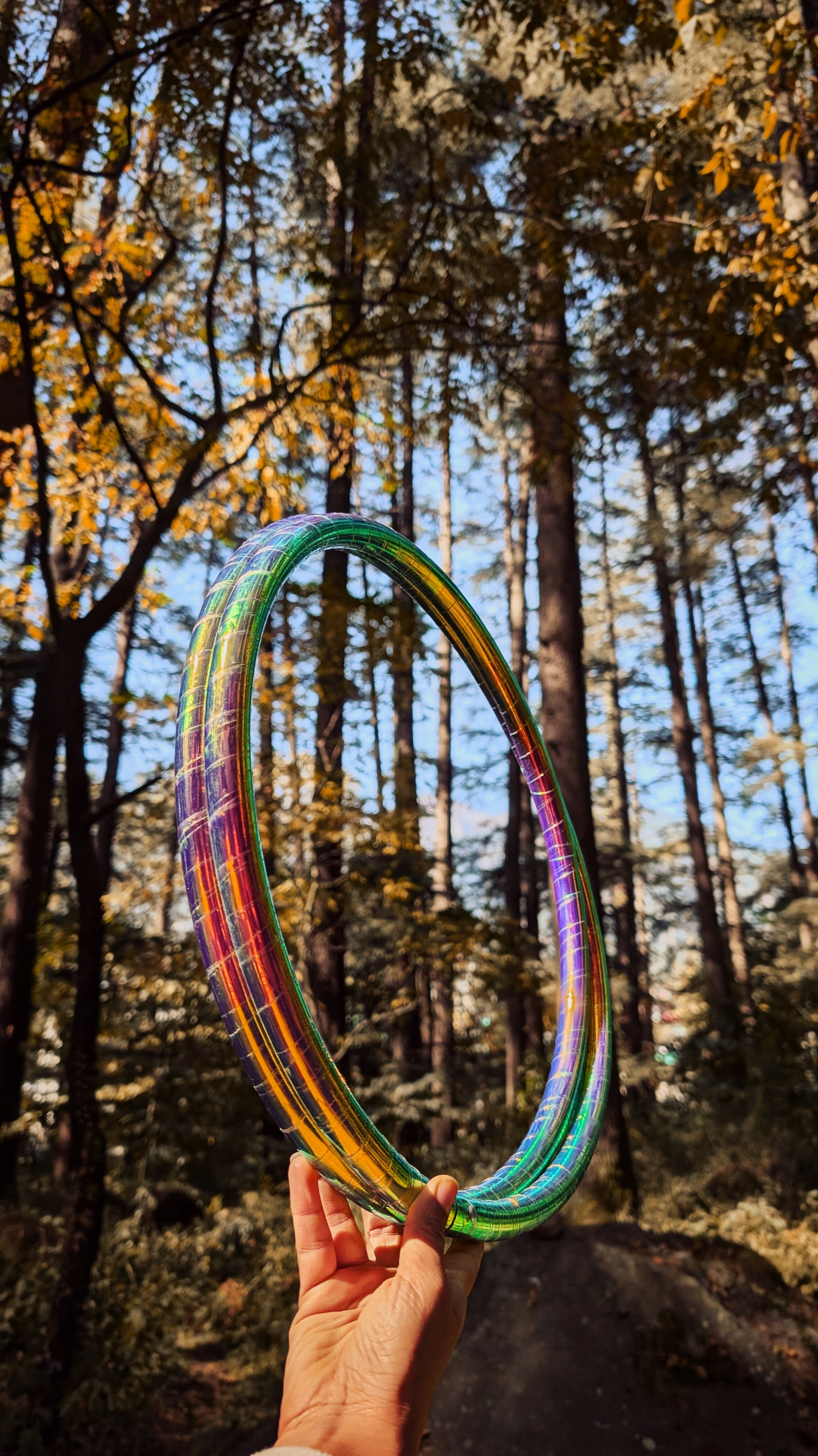 Taped Collapsible Hoop