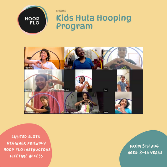 Kids Hula Hooping Program (Aug 5th onwards)