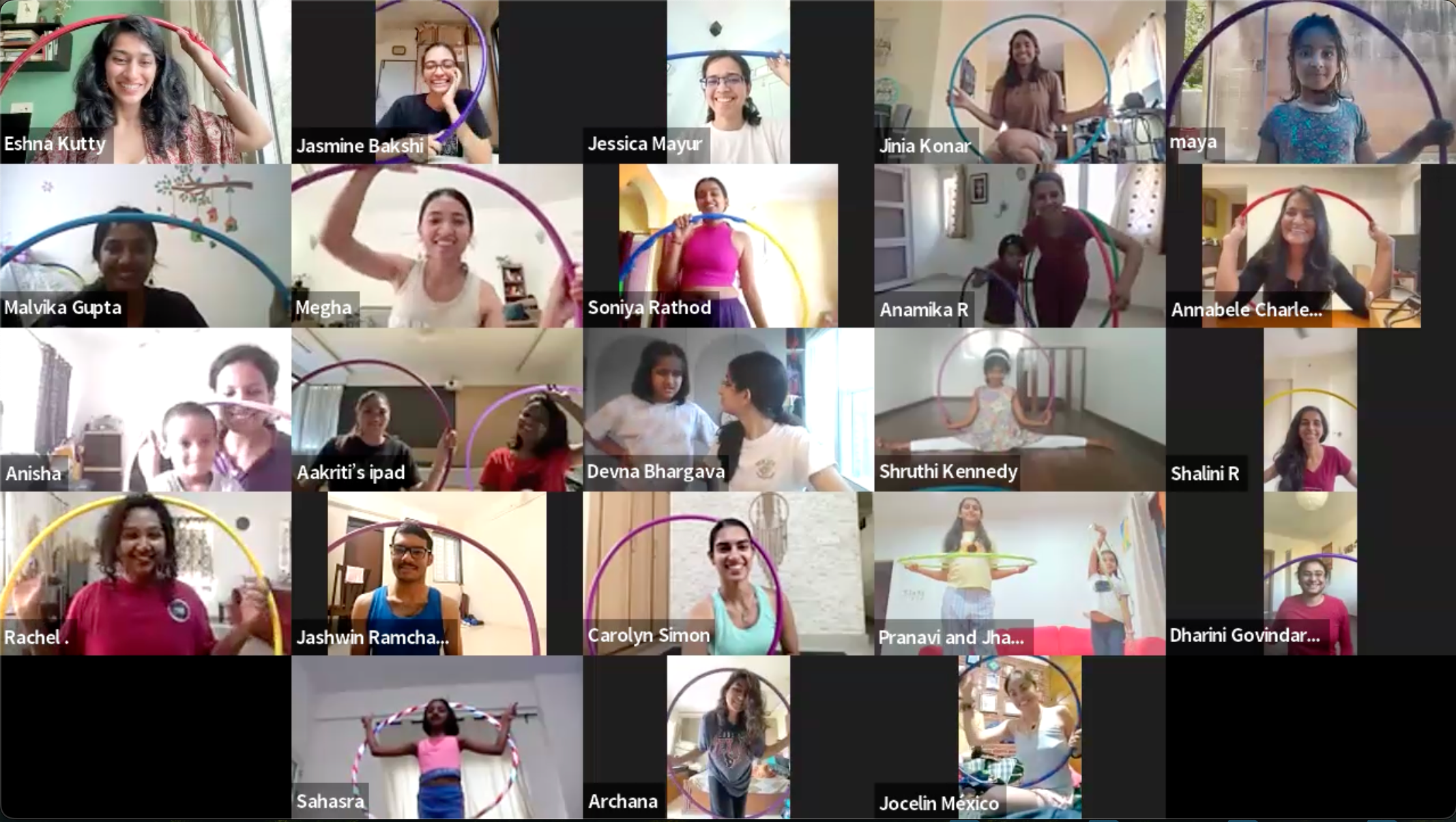 4 Week Hoop Dancing Program