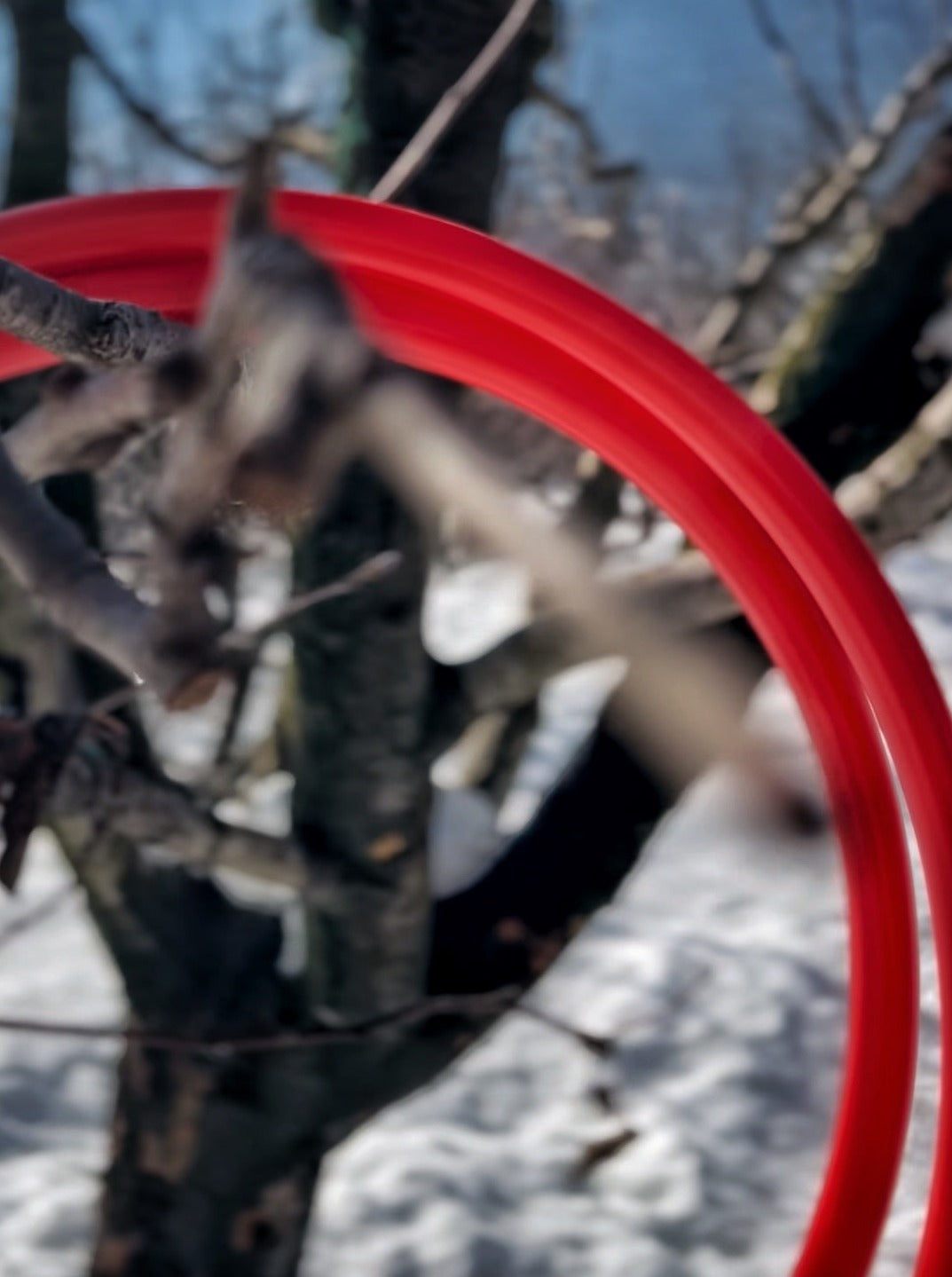 Red Collapsible Hoop